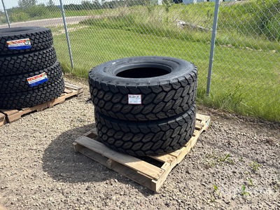 Quantity of (2) Boto 385/65R22.5 Steer Opony (Unused)