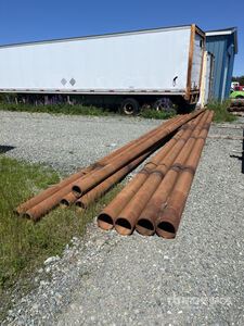 Quantity of (9) 40 ft Pipe