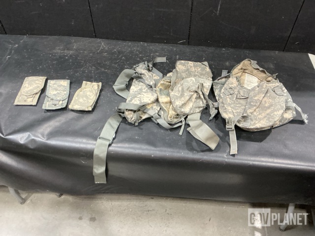 (84) Waist Packs, (357) Mag Pouches, (146) Hand Grenade Pouches & Assorted Items