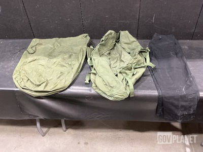 (152) Clothing Bags, (3) Pairs of Food Service Trousers & Assorted Items