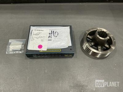 (1) Switch, (3) Groove Pulleys, (12) Pin-Rivets & Assorted Items