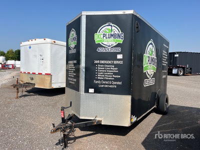 2024 Forest River 12 ft S/A Enclosed Trailer