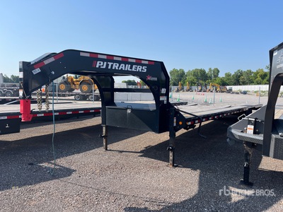 2025 PJ Trailers 40 ft T/A Gooseneck Remorque pour équipement