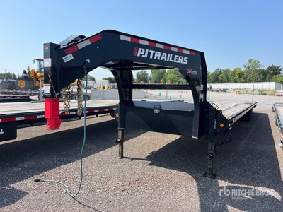 2025 PJ Trailers 40 ft T/A Gooseneck Remorque pour équipement