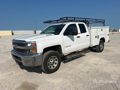 2016 Chevrolet Silverado 3500HD 4x2 Extended Cab Camión Utilitario