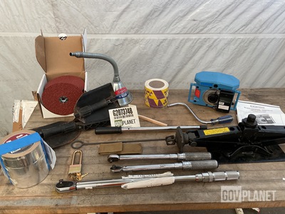 (1) Wire Brush, (2) Vent Cleaning Tools & Assorted Items