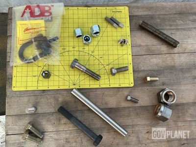 (102) Assorted Socket Head Cap Screws, (2,503) Nuts & Assorted Items
