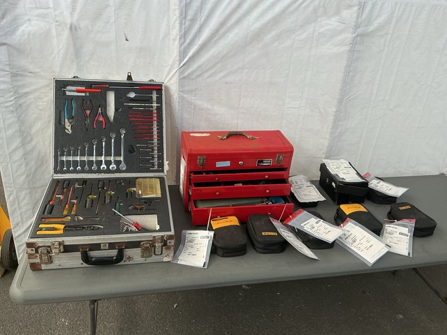 (6) Multimeters, (1) Ohmmeter & Assorted Items