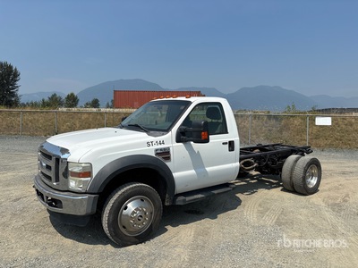 2008 Ford F-550 XLT 4x4 Cab and Chassis