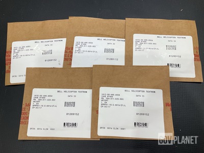 (770) Bell Textron 2041-011-025-003 Main Rotor Blade Weights