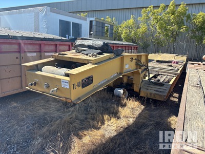 2002 Witzco Challenger RG35 T/A Removable Gooseneck Lowboy Trailer