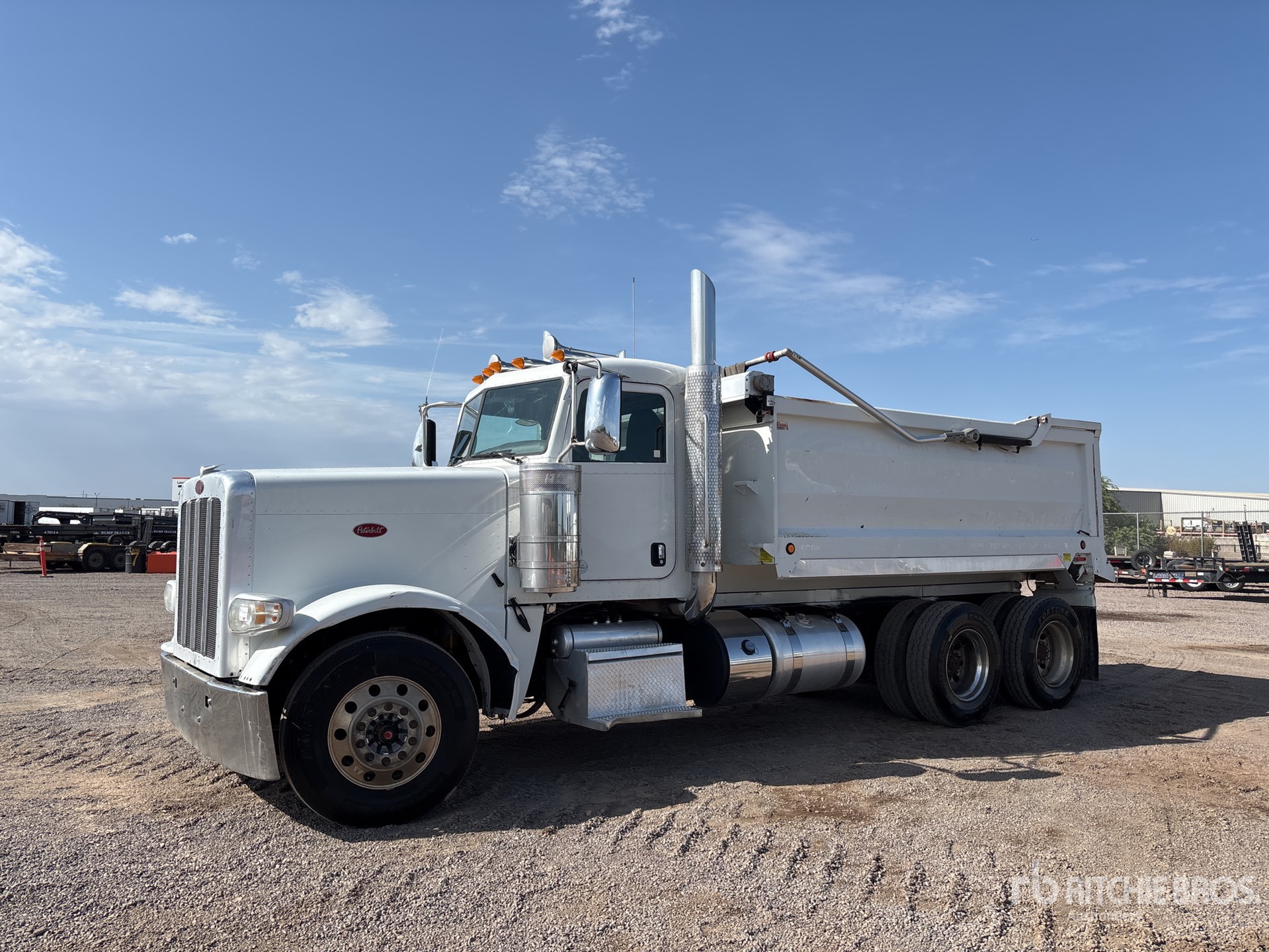 2017 Peterbilt 389 6x4 T/A Dump Truck