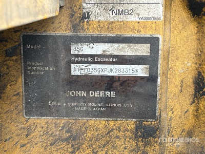 2018 John Deere 35G حفارة صغيرة