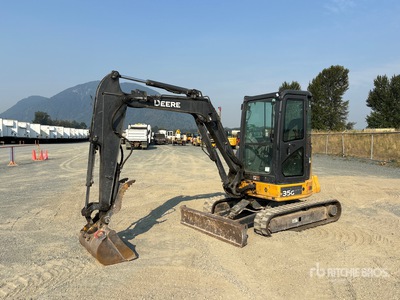 2018 John Deere 35G Minikoparka