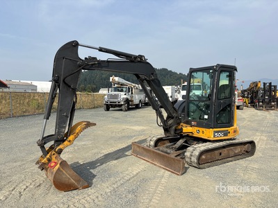 2019 John Deere 50G Minibagger