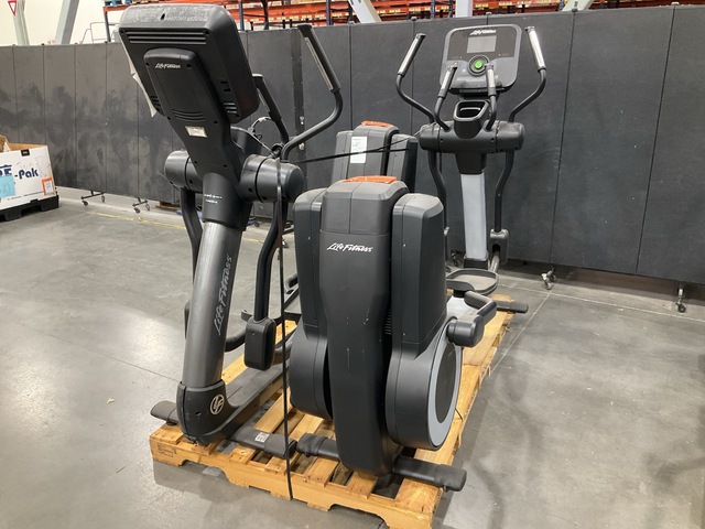 (1) Life Fitness 95X Elliptical & (1) Life Fitness 95XS Elliptical
