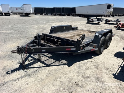 2014 Marksman 12 ft T/A Tilt Deck Trailer