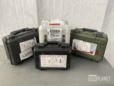 (4) Assorted Storage Cases