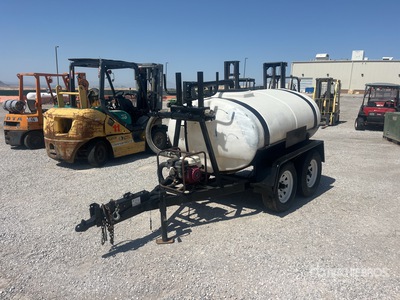 2006 Millerbuilt 500 gal T/A Water Tank Trailer