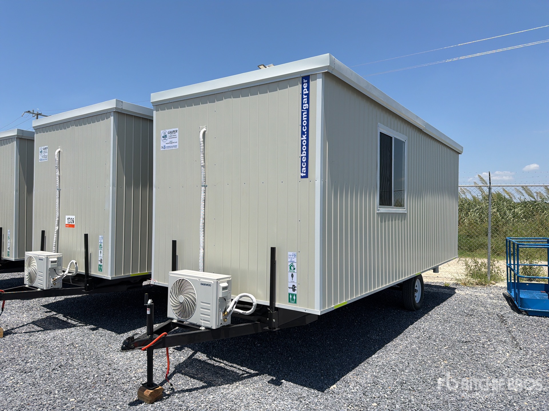 2026 Garper GP8-24 19 ft 10 in x 8 ft 3 in Portable S/A Oficina Movil (Sin Usar) / Mobile Office (Unused)