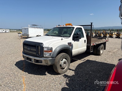 2008 Ford F-550 XL 4x4 平台トラック