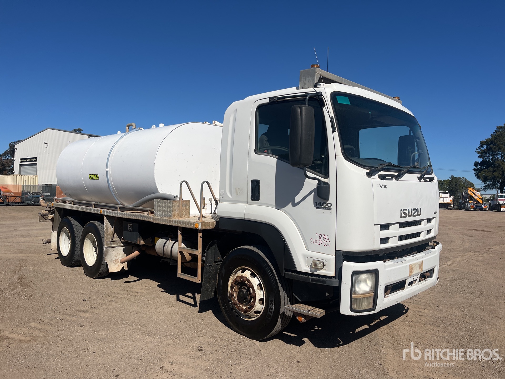 2008 Isuzu FVZ1400 6x4 Water Truck