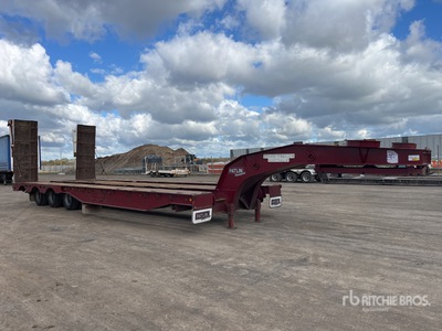 2006 Drake 3 Rows of 4 Hydraulic Deck Widening Przyczepa niskopodwoziowa