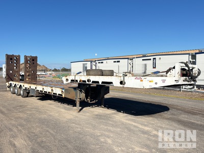2002 Tidd Ross TRT 3 Axle Mid Tip Float 14 m Tri/A Semi aanhanger