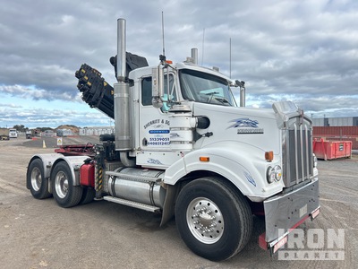 2007 Kenworth T404SAR 6x4 Truck Tractor w/Crane