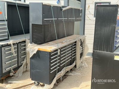 2025 LEAP LT96WB24DRC 2440 mm 24-Drawer Workbench / Tool Cabinet (Unused)
