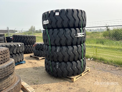 Quantity of (4) 2026 Golden Crown 23.5x25 Tires (Unused)