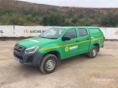 2018 Isuzu D-MAX 4x4 Van Truck