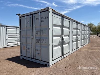 2026 40 ft High Cube Multi-Door Contenedor de almacenamiento