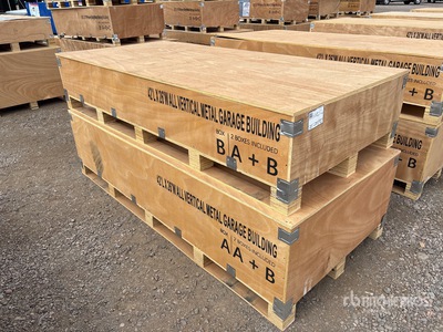 2025 AGR-MS2642 26 ft x 42 ft All Vertical Metal Garage Budynek magazynowy (Unused)
