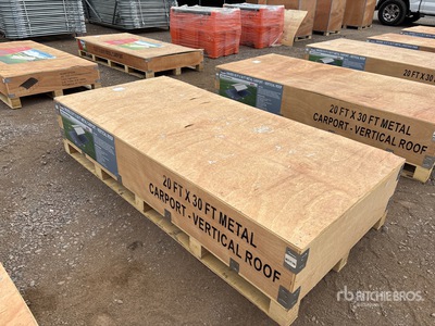2025 AGR-MC2030 20 ft x 30 ft Wiata Samochodowa (Unused)