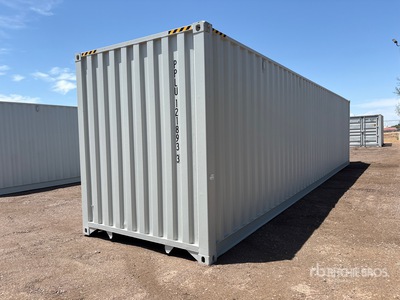 2025 40 ft High Cube Multi-Door Storage Container