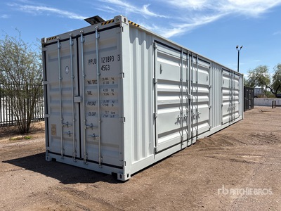 2025 40 ft High Cube Multi-Door Contenedor de almacenamiento