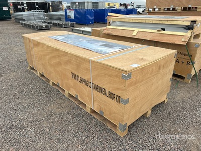 2026 AGR-CR3640 36 Ft x 40 Ft Shipping Container Metal Roof Kit Schronienie na Kontenerach (Unused)