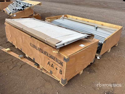 2025 AGR-MS2642 42 ft x 26 ft All Vertical Metal Garage Budynek magazynowy