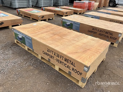 2025 AGR-MC2030 20 ft x 30 ft Wiata Samochodowa (Unused)