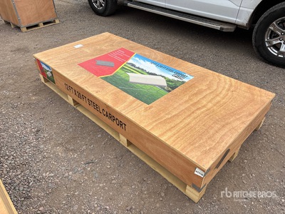 2025 CP1220 12 Ft x 20 Ft Steel Wiata Samochodowa (Unused)