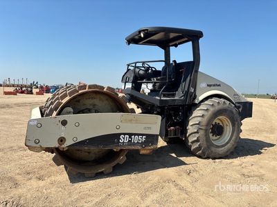 2005 Ingersoll Rand SD-105DXTF Smooth Drum Compactor