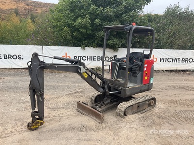 2017 Volvo EC18D Mini Excavator