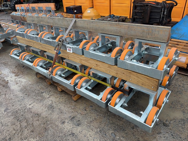 Quantity of (18) Astrolift Frame Rollers (Unused) Quantity of (18) Astrolift Frame Rollers (Unused)