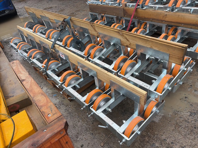 Quantity of (18) Astrolift Frame Rollers (Unused) Quantity of (18) Astrolift Frame Rollers (Unused)