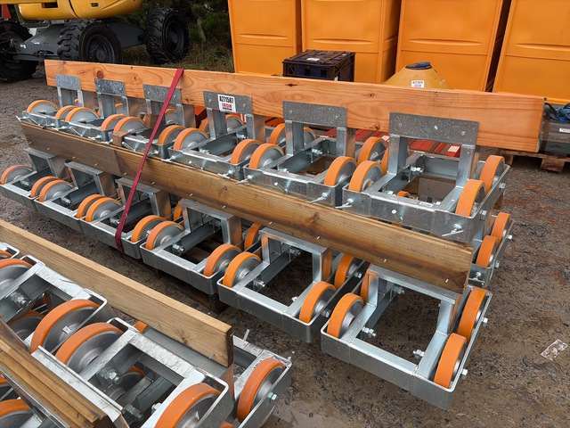 Quantity of (18) Astrolift Frame Rollers (Unused) Quantity of (18) Astrolift Frame Rollers (Unused)
