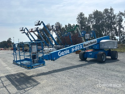 2015 Genie S-80X 4WD Teleskoparbeitsbühne
