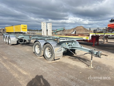 2022 MaxiTrans 12.1 m 5/Axle Dog Rimorchio portacontainer