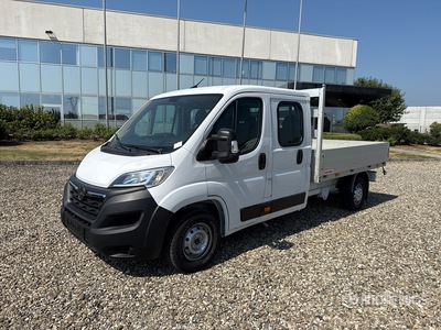 2023 Opel Movano 2.2 103 KW DOKA Crew Cab Ciężarówka z płaską platformą