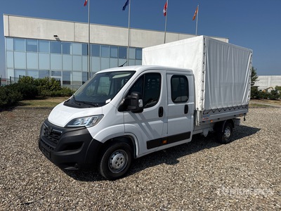 2023 Opel Movano 2.2 103 KW DOKA PR L3 Crew Cab Curtain Side Truck